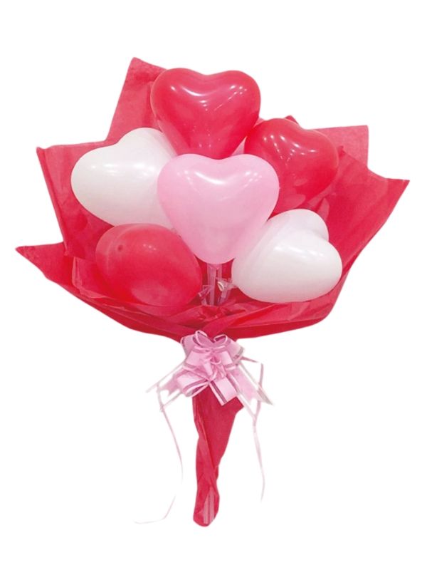 Valentinstag Mit Luftballonstrauß 7 Stück 12Cm