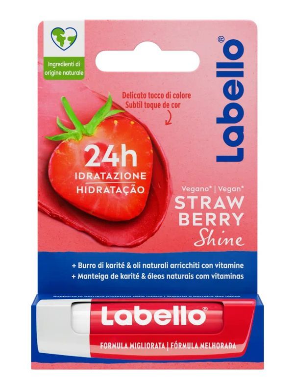 LABELLO Beurre De Cacao Strawberry Shine 4.8G