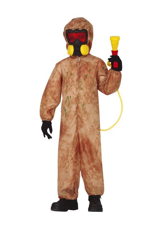 Carnevale Costume Biohazard Zombie Da Bambino