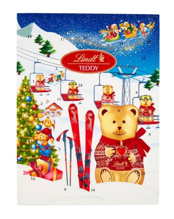 LINDT Adventskalender Teddy 170G