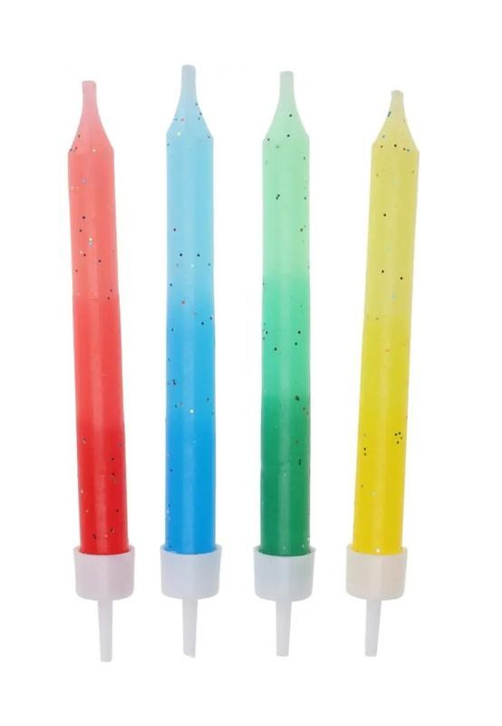 Set De Bougies D'Anniversaire Stick 8Cm