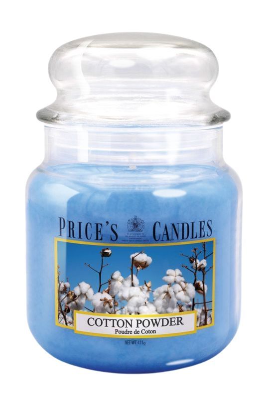 Mittlere Kerze Cotton Powder 411G