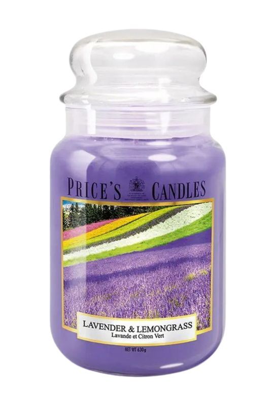 Große Kerze Lavander&Lemon Grass 630G