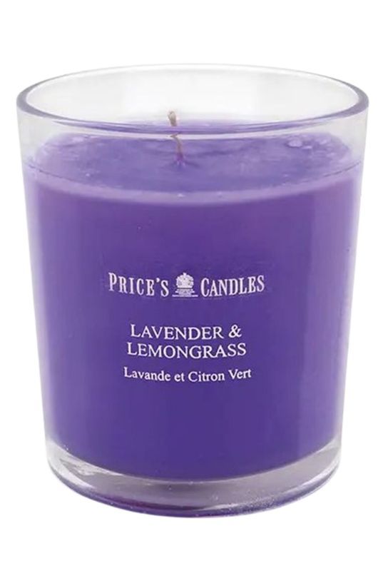 Glas Mit Kerze Lavander&Lemon Grass 170G