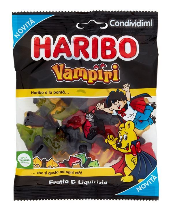 HARIBO Vampiri Frutta&Liquirizia 160G 