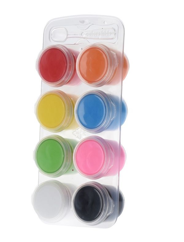  Set Colori Acrilici 8 Pezzi 6Ml