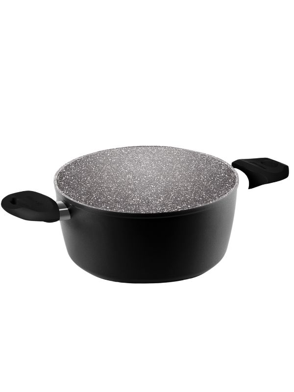 AETERNUM Black Pearl Induction Casseruola 24Cm