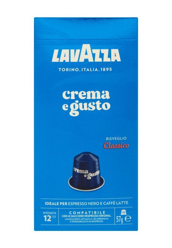 LAVAZZA 10 Kaffeekapseln Crema Und Gusto Nespresso Kompatibel 57G