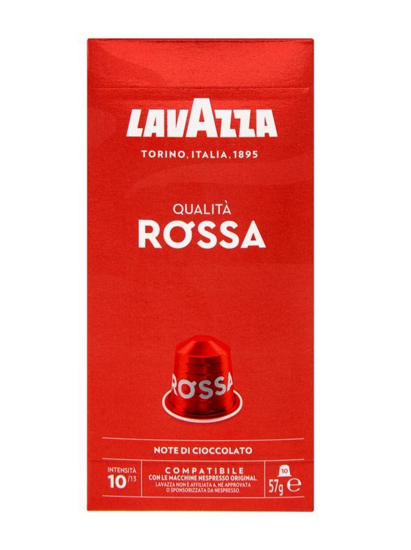 LAVAZZA 10 Kaffeekapseln Rote Qualität Nespresso Kompatibel 57G