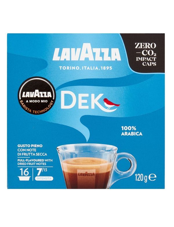 LAVAZZA 16 Kaffeekapseln Dek 120G