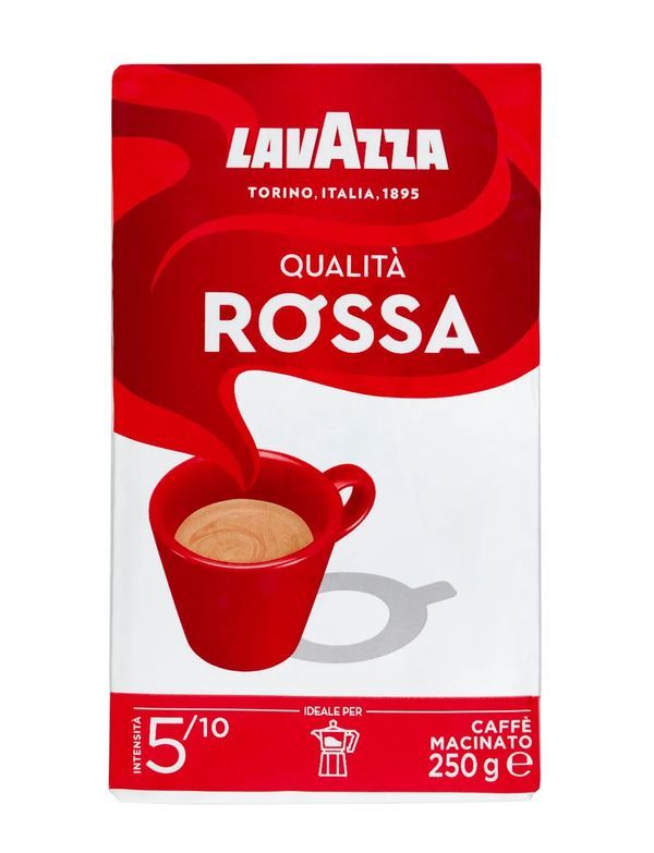 LAVAZZA Caffè Macinato Qualità Rossa 250G