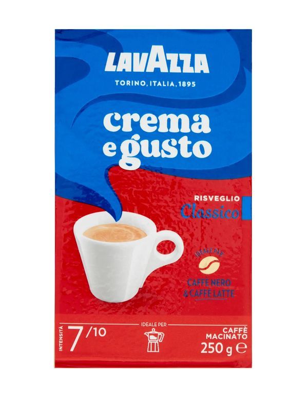 LAVAZZA Caffè Macinato Crema E Gusto 250G