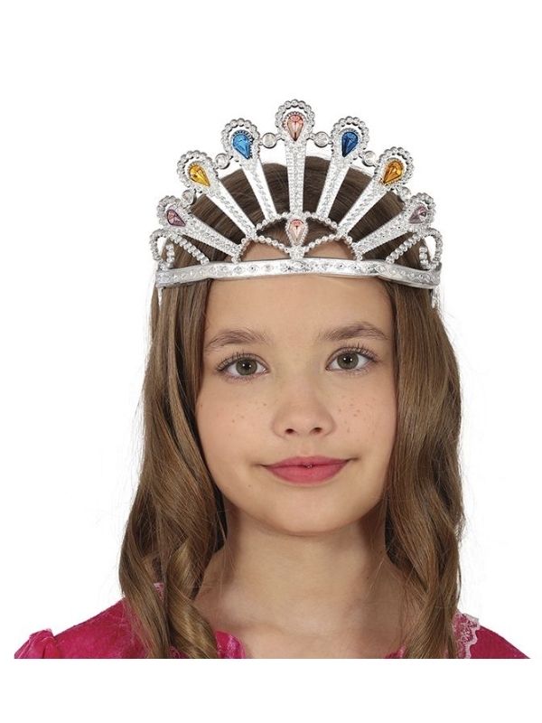 Tiara Di Carnevale Argento 