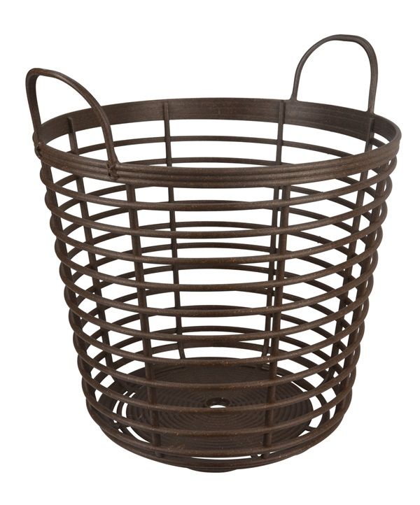 Déco Maison Eco Basket Brown 37X40Cm 