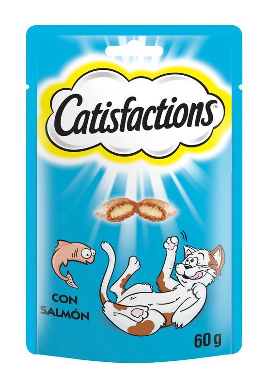 CATISFACTION Snacks Lachs 60G