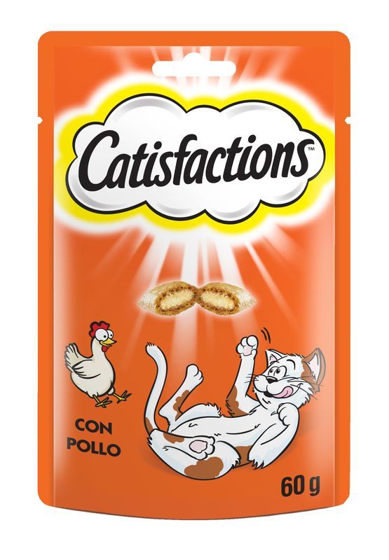 CATISFACTION Snacks Poulet 60G