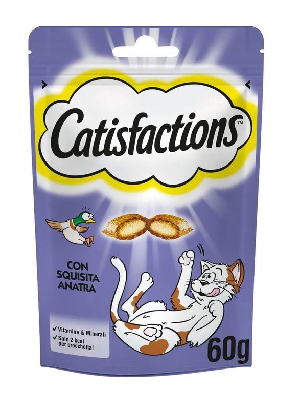 CATISFACTION Snacks Anatra 60G