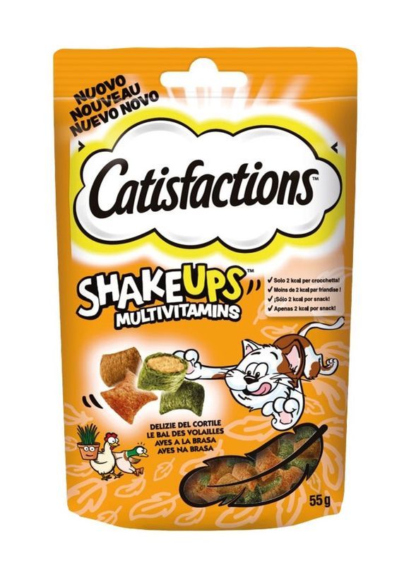 CATISFACTION Shake Ups Snacks Volaille 55G