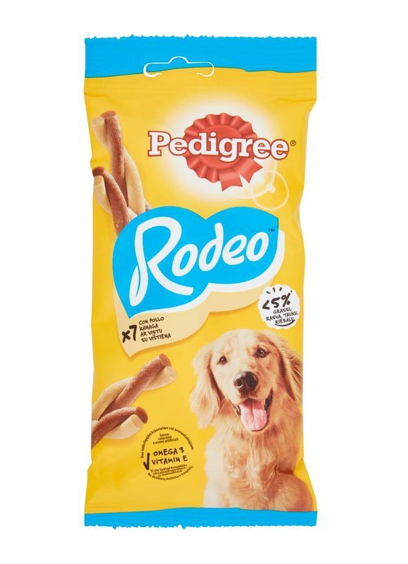 PEDIGREE Rodeo Snacks Pollo 123G