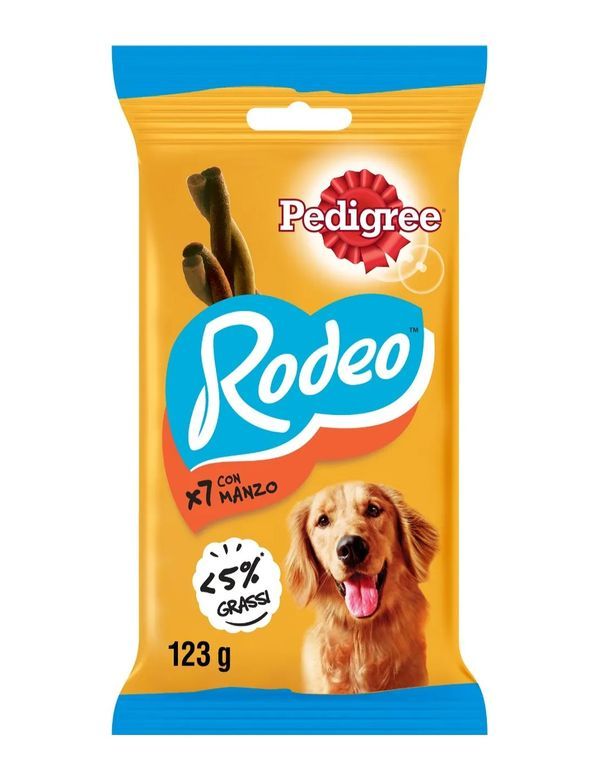 PEDIGREE Rodeo Snacks Rindfleisch E Käse 123G