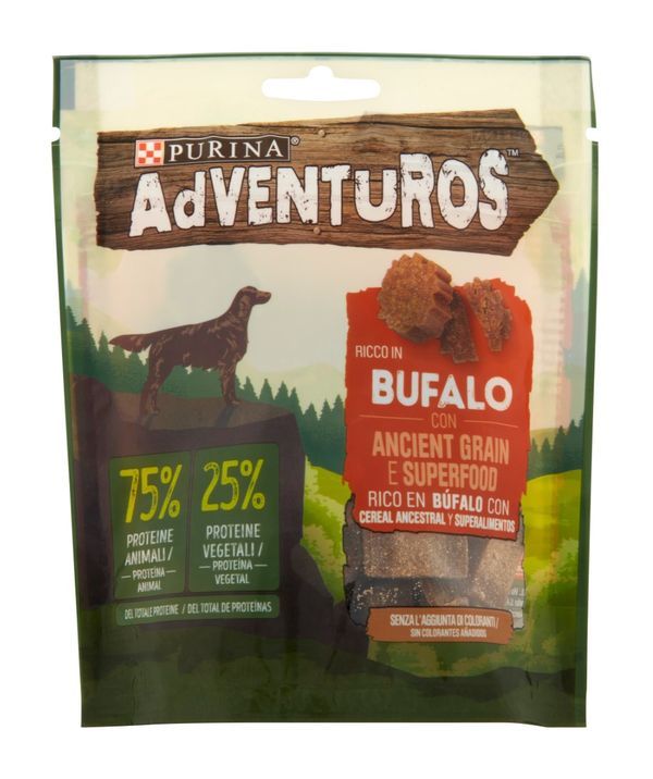 PURINA ONE Adventuros Snacks Ancient Grain&Superfood Büffel 120G