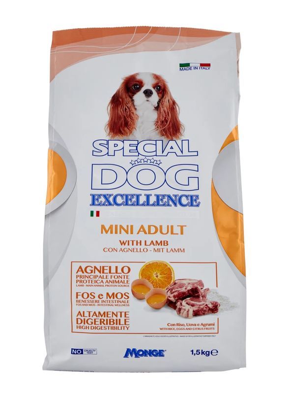 SPECIAL DOG Mini Adult Trockenfutter Lammfleisch 1.5Kg