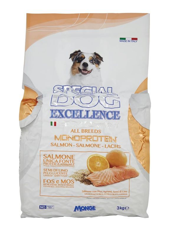 SPECIAL DOG Medium Adult Aliments Secs Saumon 3Kg