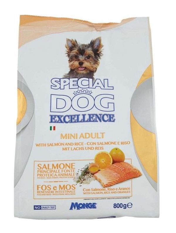 SPECIAL DOG Mini Adult Aliments Secs Saumon 800G