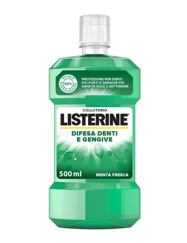 LISTERINE Mundspülung Schutz Von Zähnen Und Zahnfleisch 500Ml