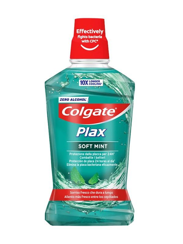 COLGATE Rince-Bouche Plax Soft Mint 500Ml