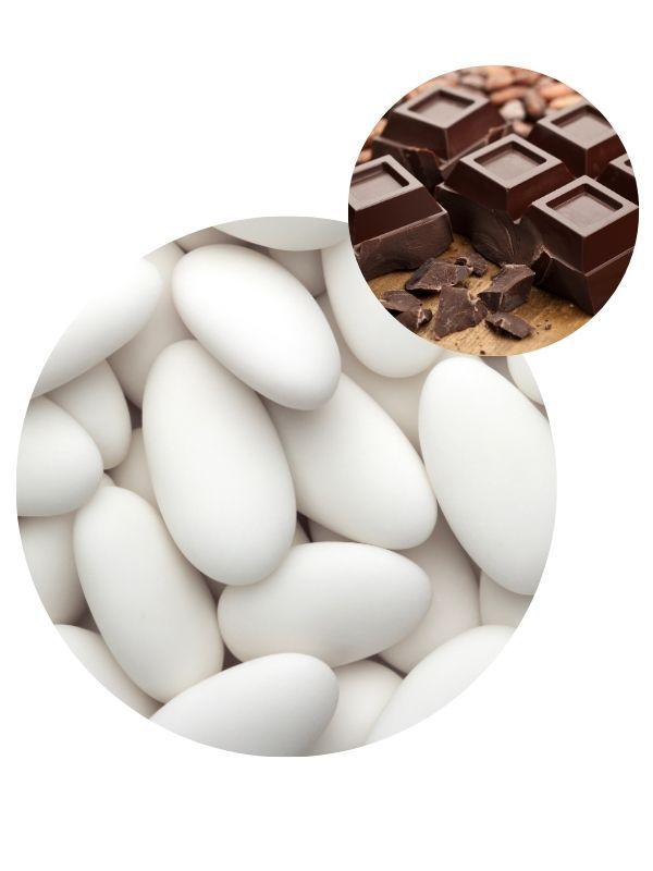 PRESTIGE Confetti Chocolat Blanc 1Kg