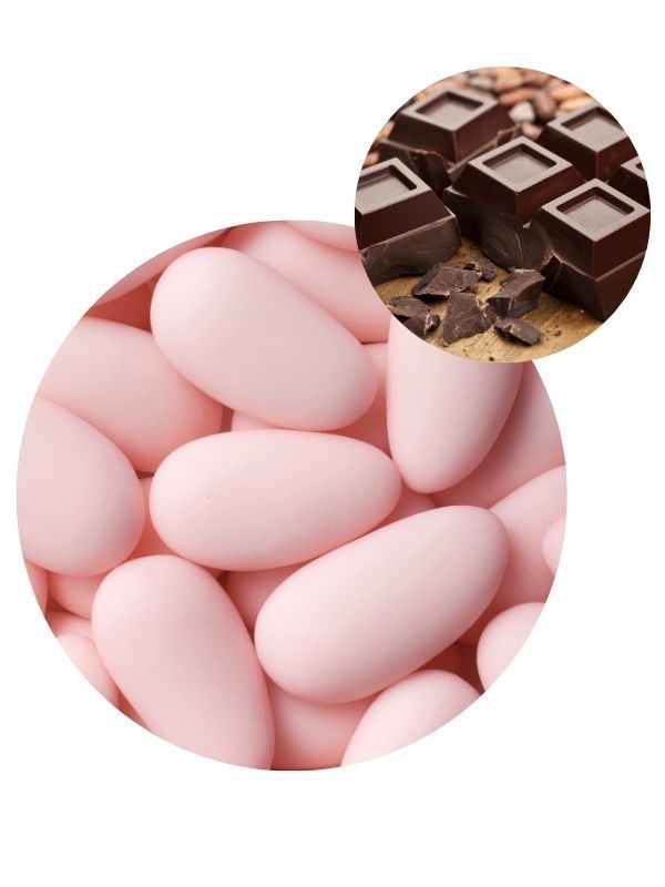 PRESTIGE Confetti Chocolat Rose 1Kg