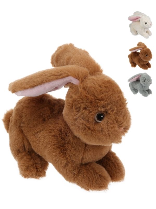 Decorazione A Tema Pasqua Coniglio Di Peluche 19Cm - Assortito