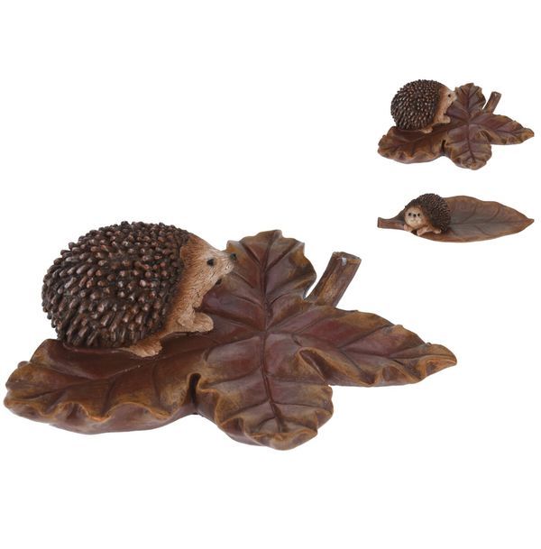 Déco D'Automne Hérisson En Résine 22Cm - Assortis