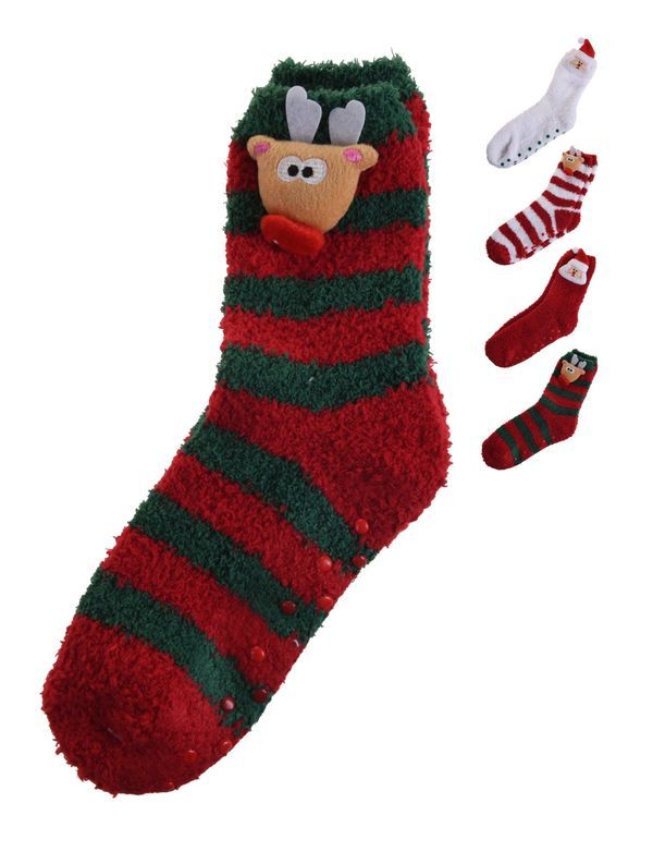 Weihnachtsaccessoiresocken Größe 38/39 - Sortiert