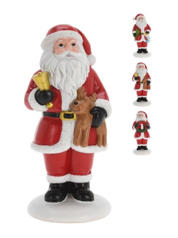 Déco Natalizia Babbo Natale 16Cm - Assortito