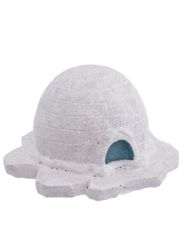 Weihnachtsdorf-Accessoire Iglu 9,5X5,5Cm