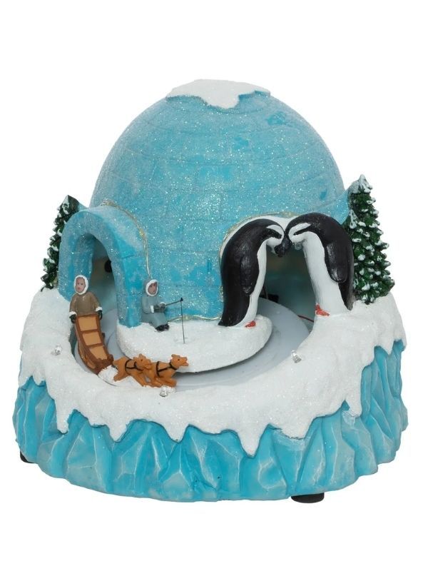 Accessoire Pour Village De Noël Igloo 20Cm