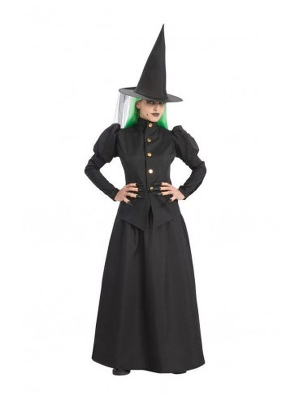 Costume D'Halloween Sorcière Taille Unique L/M