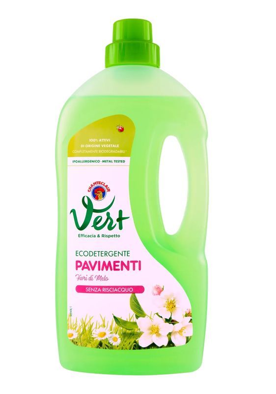 CHANTECLAIR Vert Nettoyeur De Sol Fleur De Pommier 1000Ml