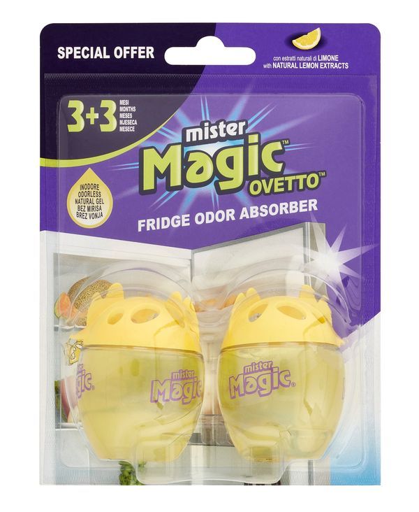 MISTER MAGIC Œuf Parfumé Pour Réfrigérateur Citron 