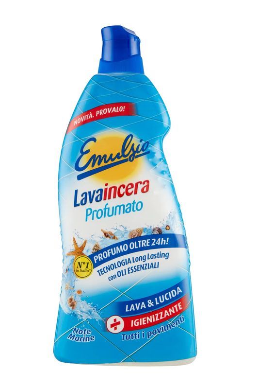 EMULSIO Lavaincera Detergente Pavimenti Note Marine 875Ml