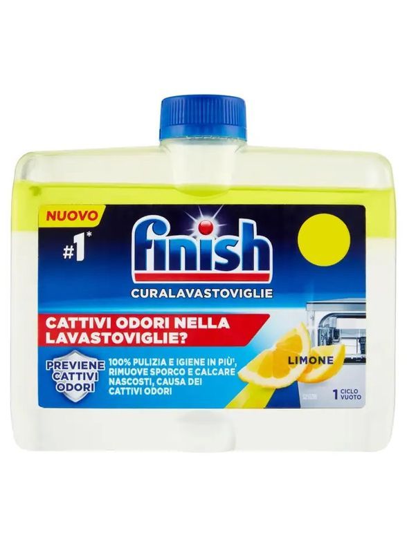 FINISH Additif D'Entretien Pour Lave-Vaisselle Citron 250Ml