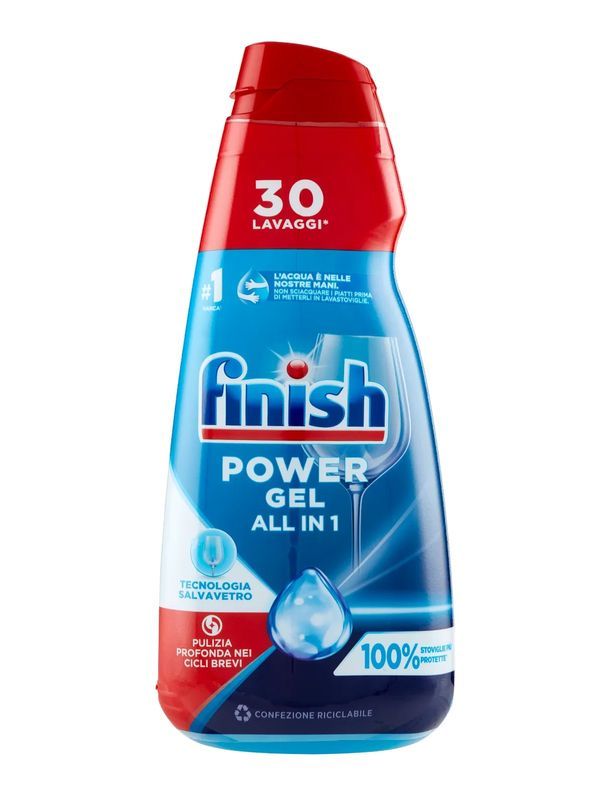 FINISH Gel Lave-Vaisselle Max Power All In One 600Ml