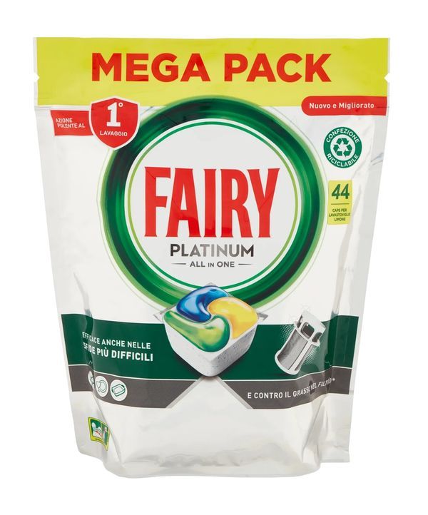 FAIRY Spülmaschinenkapseln Platinum Zitrone 656G