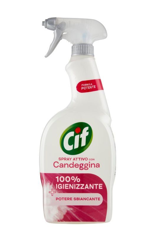 CIF Sgrassatore Spray Candeggina 650Ml