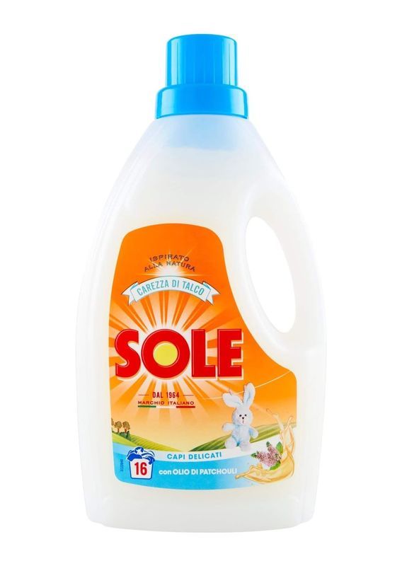 SOLE Flüssigwaschmittel Talkum 1000Ml