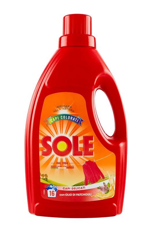 SOLE Flüssigwaschmittel Bunt 1000Ml