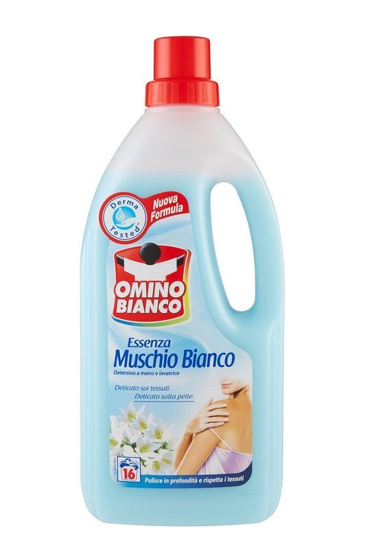 OMINO BIANCO Flüssigwaschmittel Weißer Moschus 1000Ml