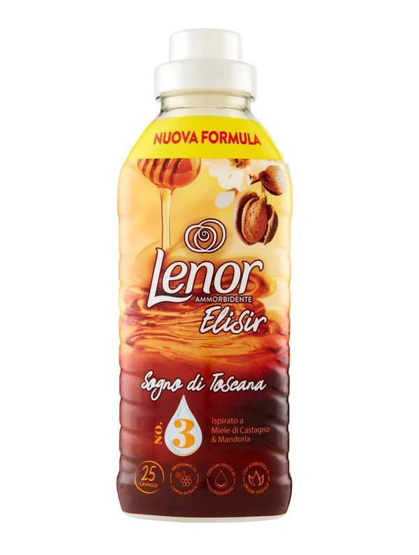 LENOR Konzentrierter Weichspüler Toskana-Traum 525Ml